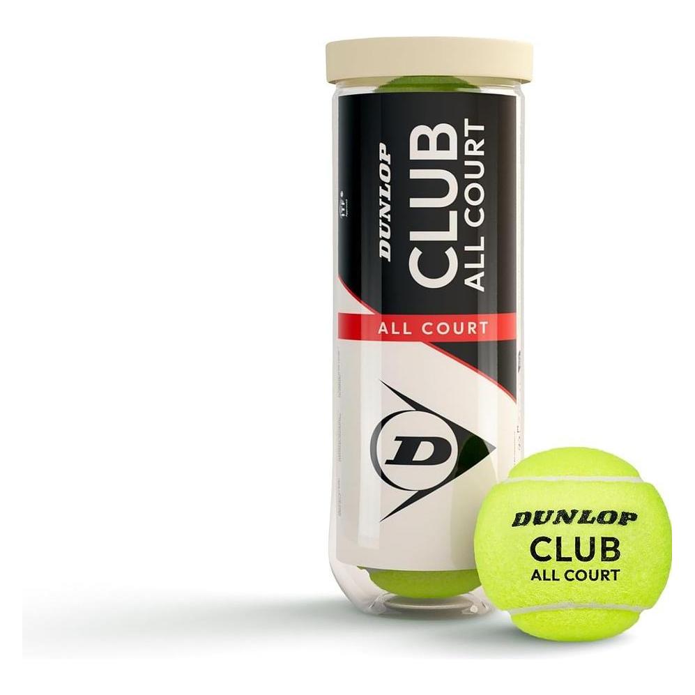 Dunlop Tennis ball club all court 3pc (601629)