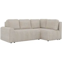 ECKSOFA NESSARO COR L - Beige Cord - Rechts
