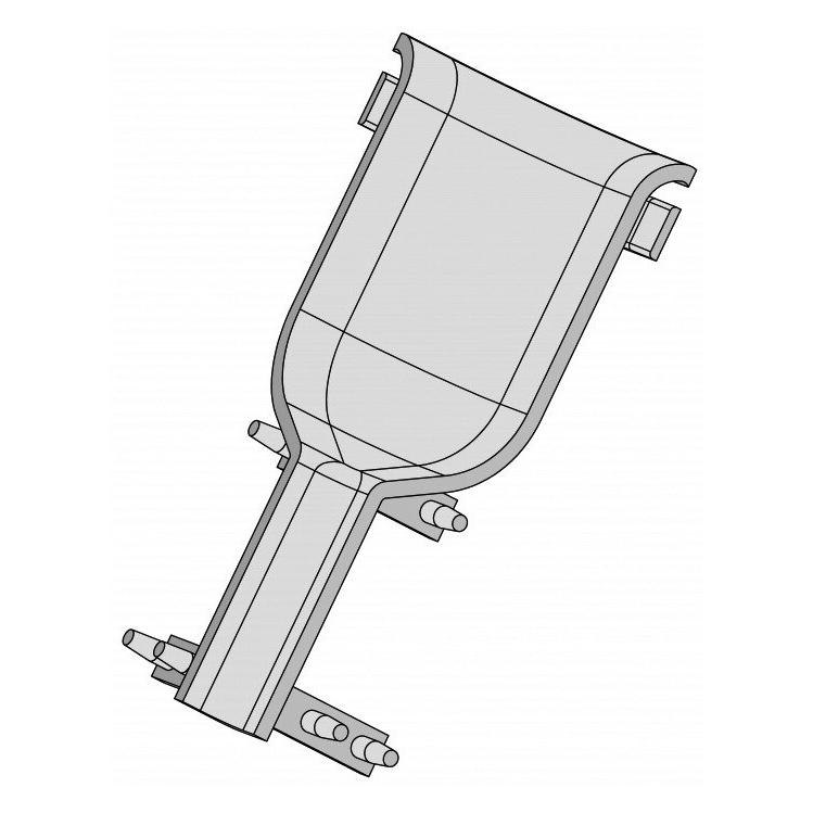 Werkstarck Eckstücke zu LED Abschlussprofile Frontlight (LED-EISOFL-VWM 60)
