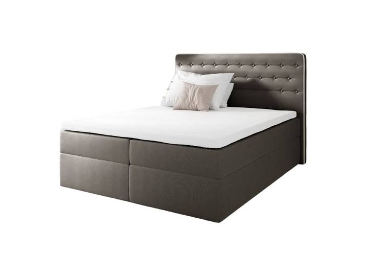 MF Design Boxspringbett Boxspringbett MALMO mit Bettkasten und Federautomatik, Vorhanden