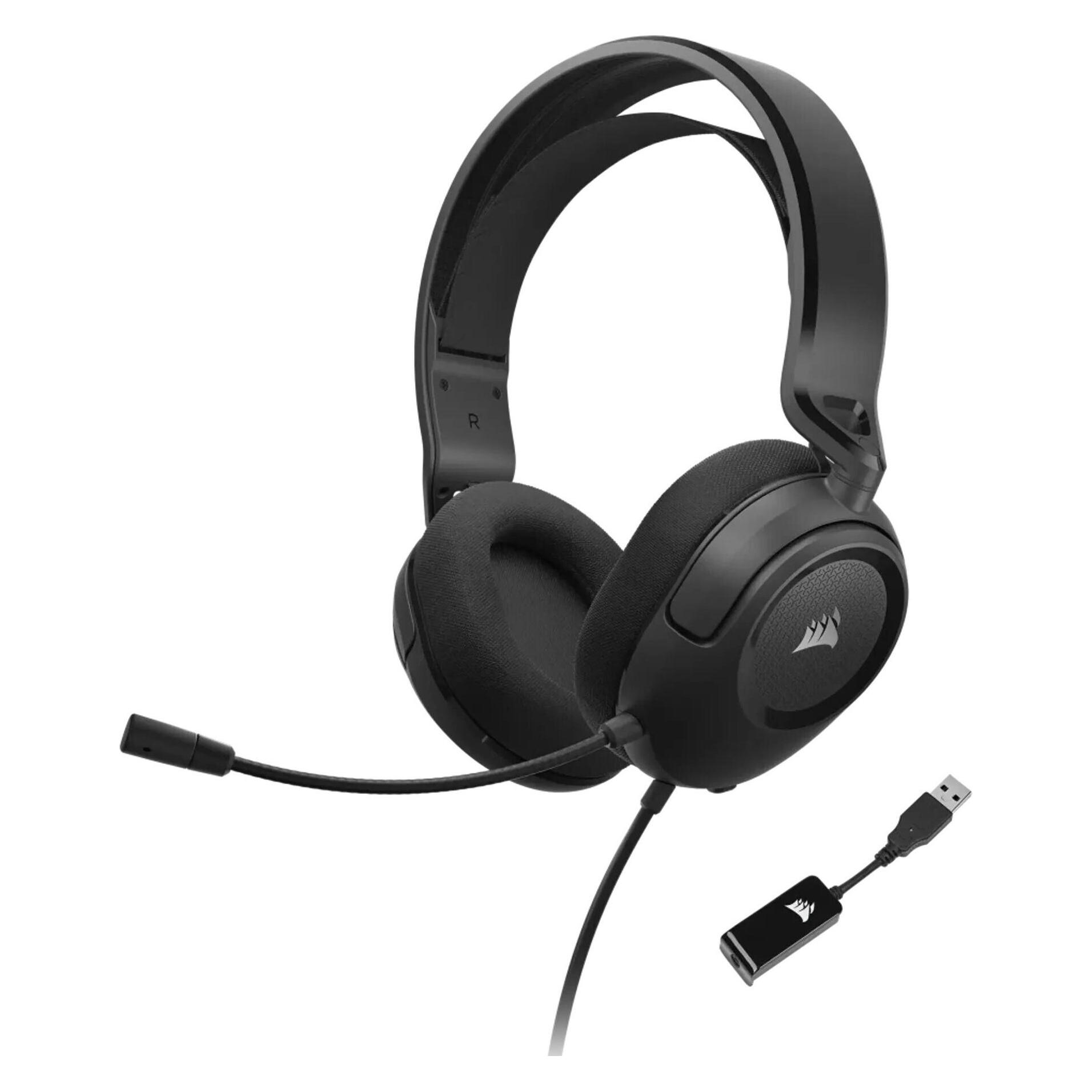 Corsair HS35 SURROUND v2 Headset Wired Head-band Gaming Black (Kabelgebunden) (CA-9011386-EU)