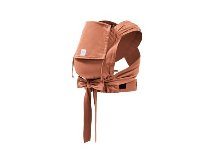 Stokke Limas Babytrage für Neugeborene, Terracotta, Bio-Baumwolle