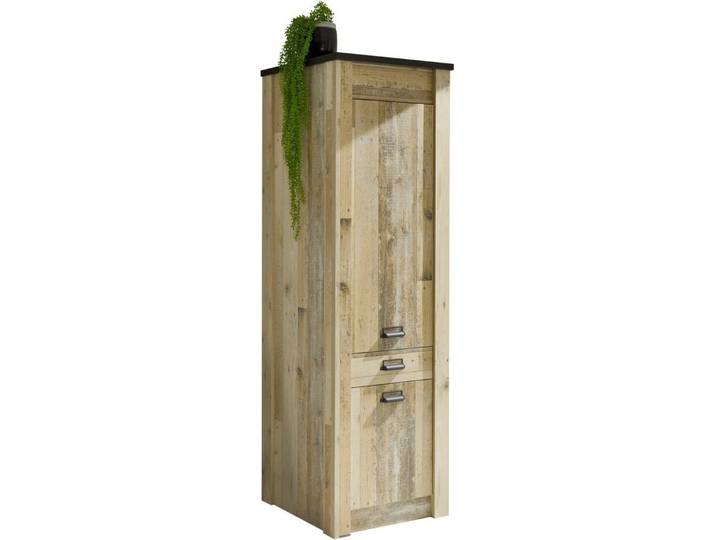 Home affaire Vorratsschrank Sherwood mit Apothekergriffen aus Metall, Tiefe 64 cm