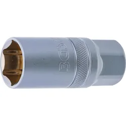 BGS Zündkerzen-Einsatz mit Magnet, Sechskant | Antrieb Innenvierkant 12,5 mm (1/...