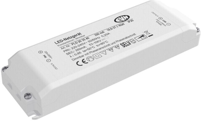 EVN Lichttechnik Alimentation LED 350mA 18,6-37,1W IP20 PLD203540 ; evn_lichttechnik (PLD203540)