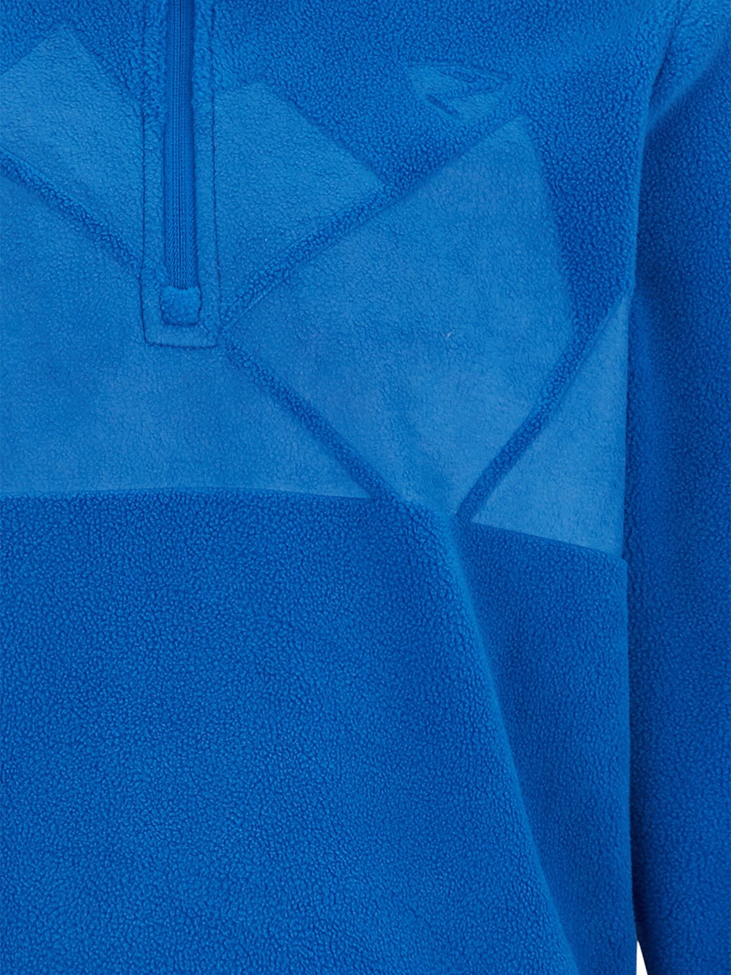 Sweatshirt ZIENER "JONKI-Z midlayer junior", Jungen, Gr. 104, blau (cobalt blau), Obermaterial: 100% Polyester, Sweatshirts Sweatshirt cobalt blau 104