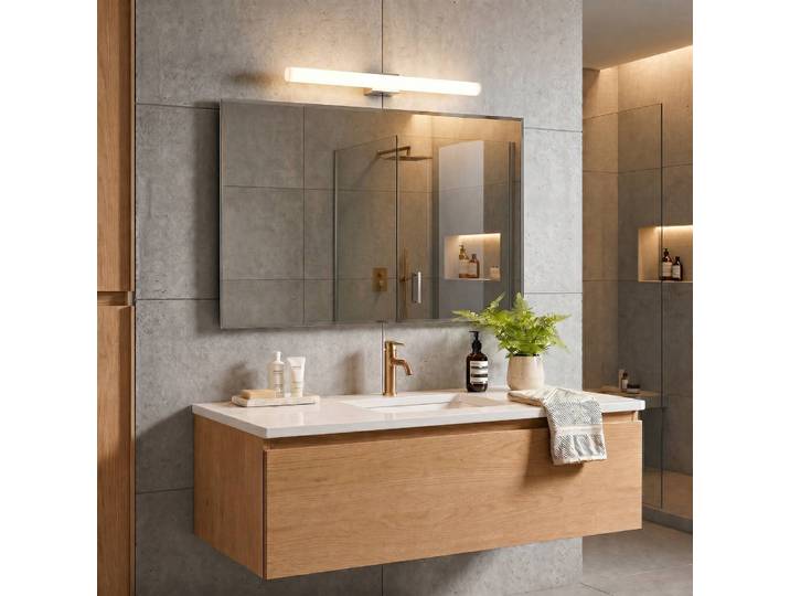 ORION Wandleuchte Visagist, chrom / silber, für Wohn- / Esszimmer, Metall, Modern