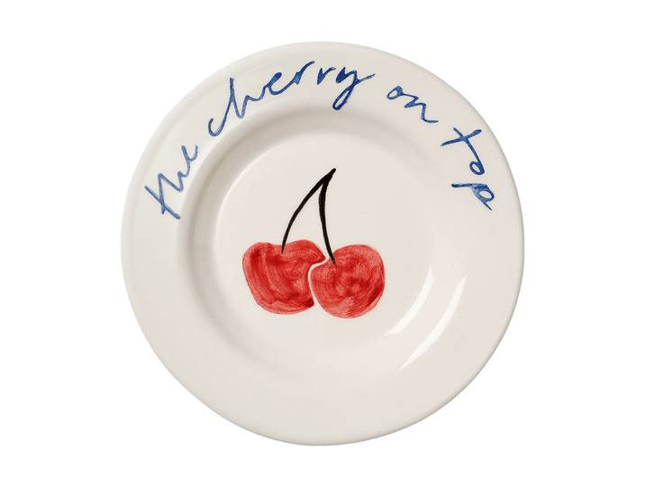 Pick a Poppy Cherry assiette à tapas Red, 15 cm