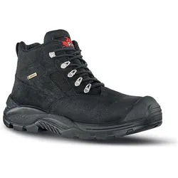 U-Power, Sicherheitsschuhe, Sicherheitsstiefel Dude GTX Grösse 40 schwarz S3 SRC EN 20345 Pull-Up Leder (S3, 40)