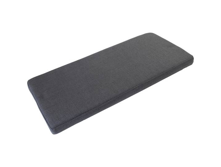 Voleo Sitzkissen, Anthrazit, Textil, Füllung: Polyetherschaumkern,Schaumstoff, Polyurethan (Pur), rechteckig, 96x6x35 cm, Heimtextilien, Wohntextilien, Sitzkissen