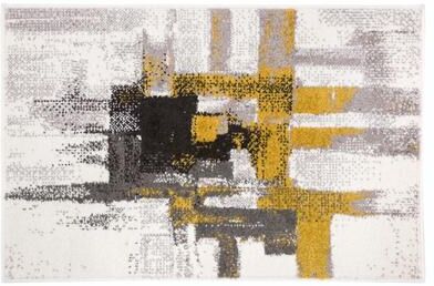World Rug Gallery Modern Abstract Art Area Rug