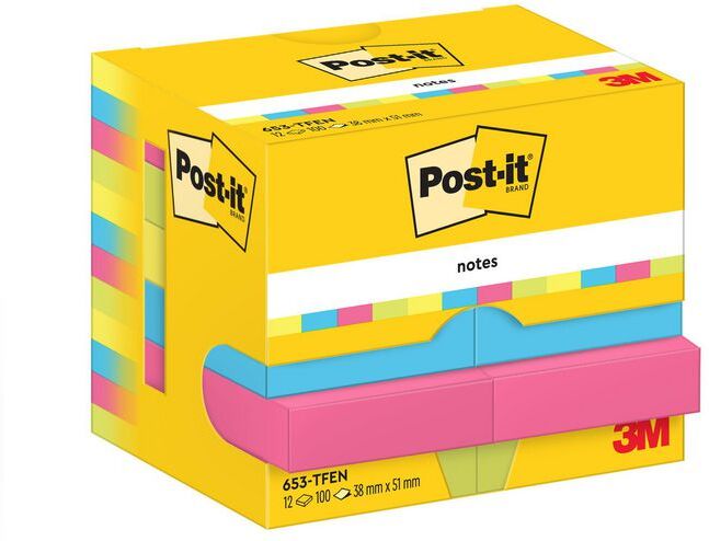 POST-IT Notes Energetic 38x51mm
