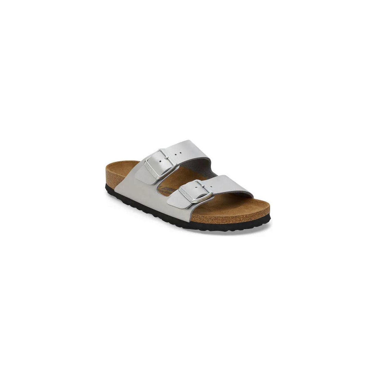 Birkenstock Arizona Birko-flor silver (150) Schmal 39 1012283-150-39
