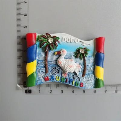 Inspired Living Mauritius Dodo Bird Fridge Magnet 3D Resin Travel Souvenir Collectible g
