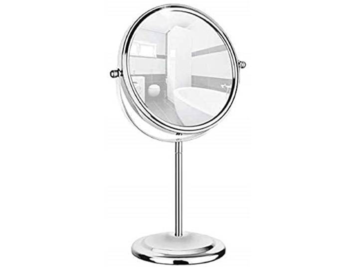 WENKO Maximex Miroir cosmétique grossissant 7 Fois\, Miroir de Maquillage réglable en continu\, en Acier chromé\, 20 x 31\,5 x 12 cm\, Surface du Miroir Ø 15 cm