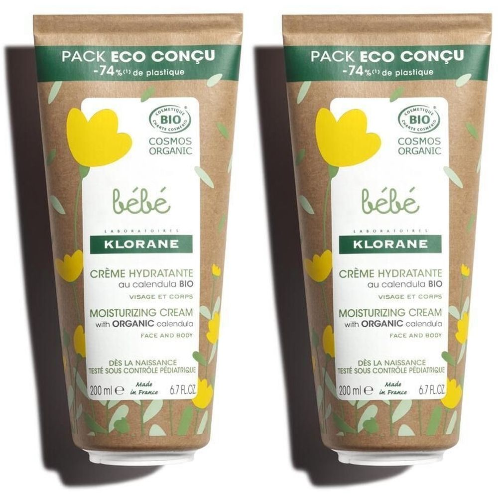 Klorane BB BIO CR Hydra 200Ml x2 2x200 ml Shampoo