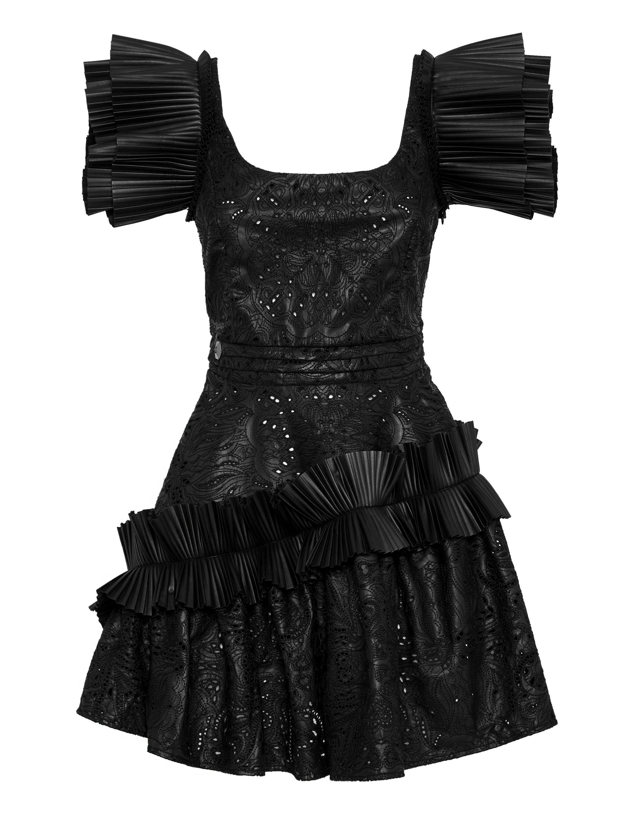 Philipp Plein Kurzkleid - Schwarz