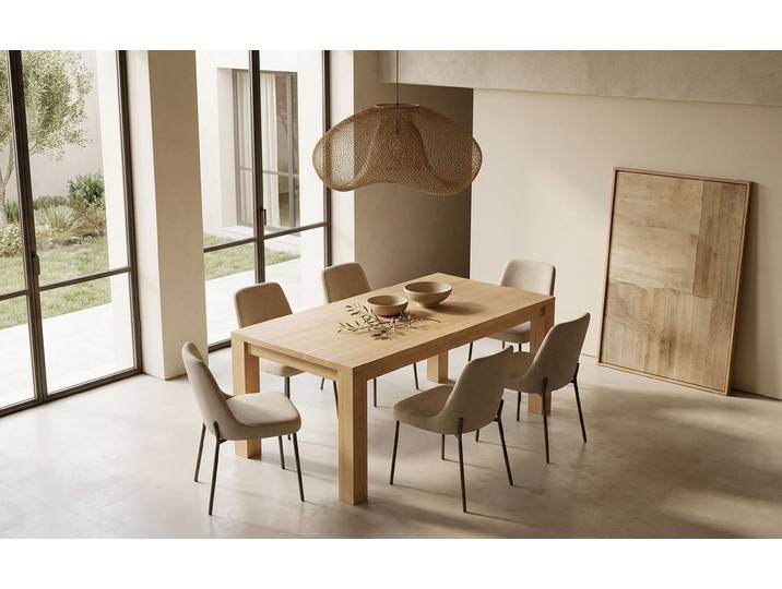Tischmodell Amsterdam Esche Natur geölt