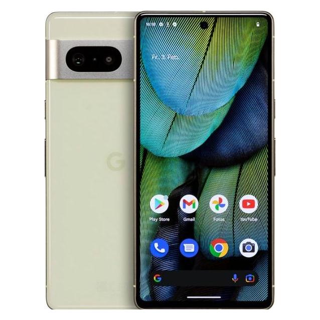 Google Pixel 7 (128 GB, Lemongrass, 6.30", SIM + eSIM, 5G) (GA03943-GB)