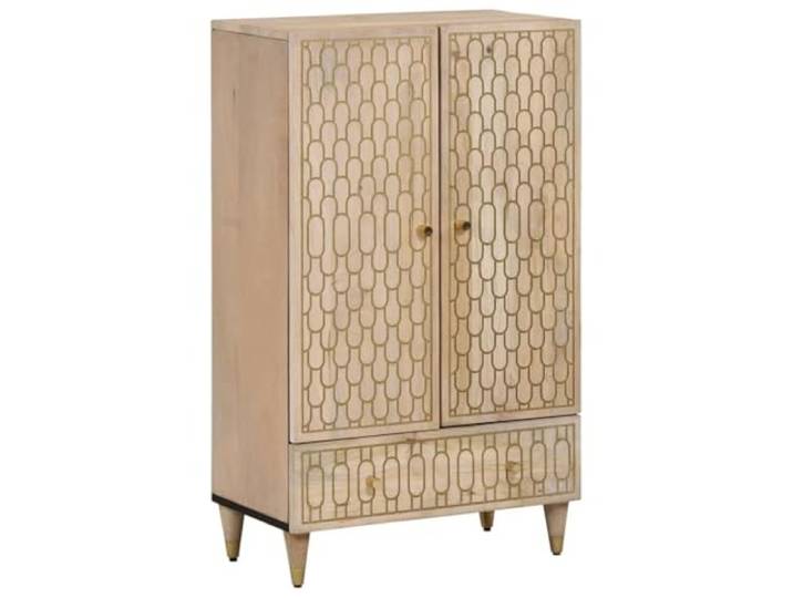 vidaXL Highboard 60x33x100 cm Massivholz Mango