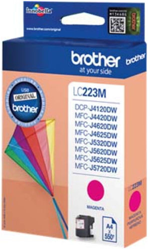 BROTHER Cartouche d'encre LC-223M magenta (LC223M)