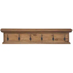 vidaXL, Garderobe + Kleiderstange, Wandgarderobe
