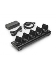 Zebra 5-Slot Docking Charger Cradle Anschlußstand für ZQ300 Series (CRD-MPM-5SCHGEU1-01)
