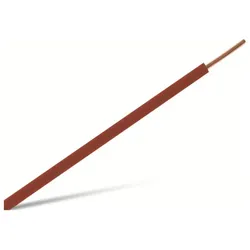 Eneroid, Kabelleitung, Installationslitze H05V-K, 0,5 mm2, 100 m, rot (100 m)