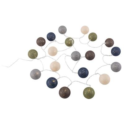 Outwell - Alpha Cotton Light Chain - LED-Lampe Gr 485 cm multicolor