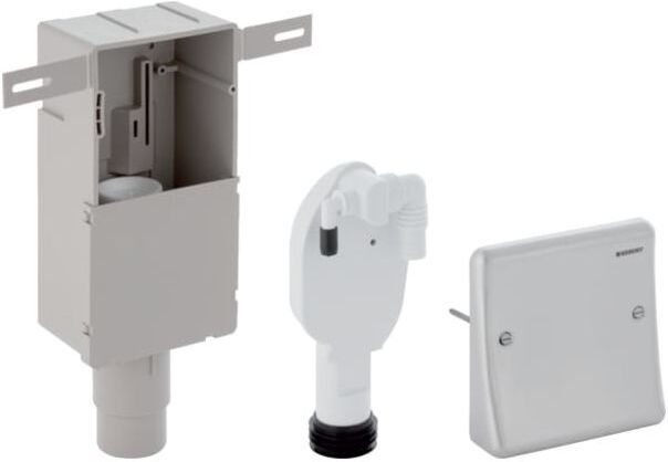 Geberit Unterputz-Geruchsverschluss 152233001 Ø 50/56 mm, mit zwei Anschlüssen, Kunststoff