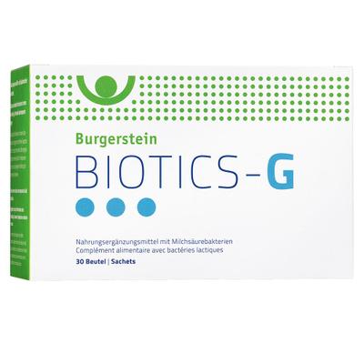 Burgerst Biotics-G BTL 30 St Pulver zur Herstellung einer Lösung zum Einnehmen