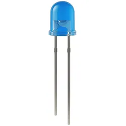 EVERLIGHT LED, 5mm, 400-800mcd, 20°, diffus, blau