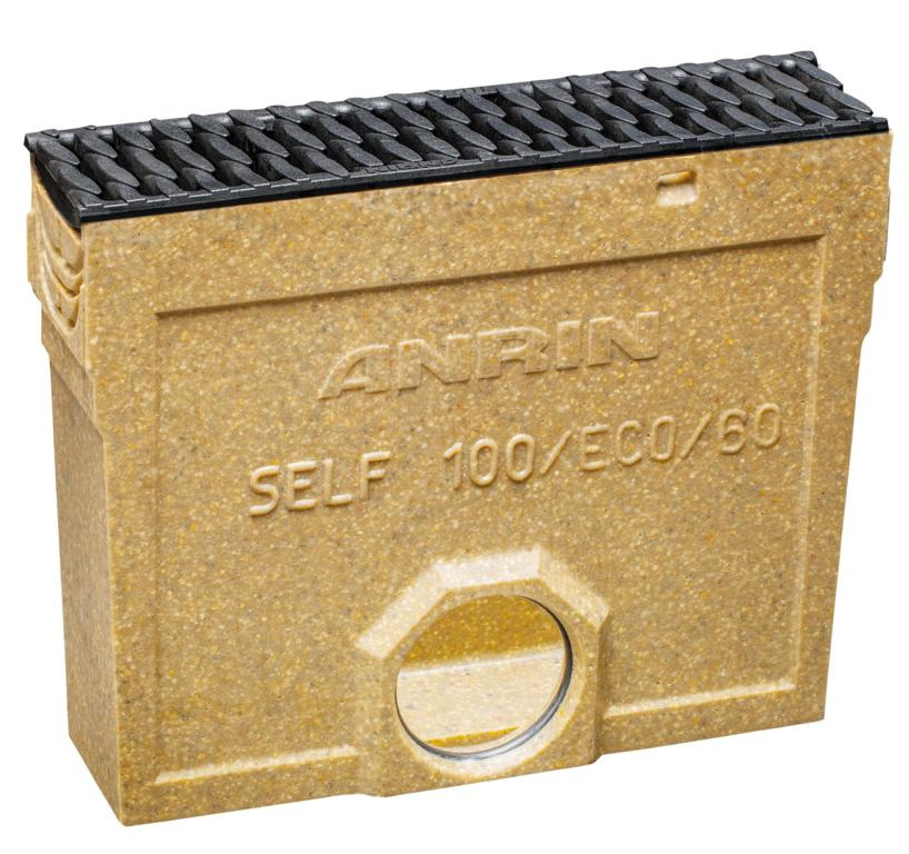 ANRINGMBH ANRIN SELF NW 100 EINLAUFKAST. MIT EIMER UND KUNSTSTOFFROST OVAL GRIP KLASSE B 08096165