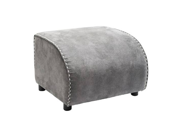 Hocker KARE DESIGN Ritmo Vintage 60 x 52 x 40 cm , grau, B:52cm H:40cm T:60cm, Hocker, Hocker
