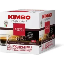 540 KIMBO NAPOLI Kaffeekapseln kompatible Nescafé Dolce Gusto