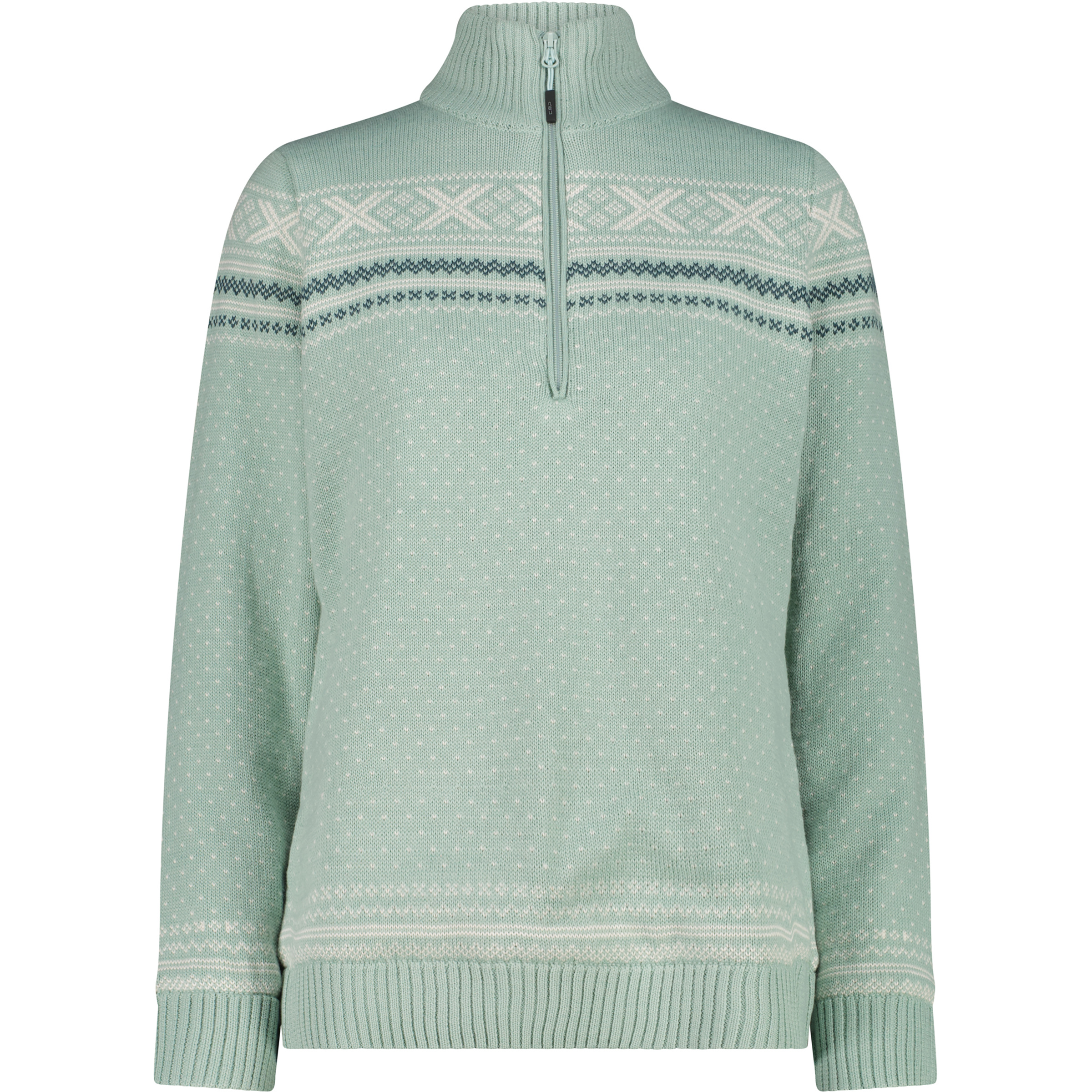 CMP Knitted WP Damen Pullover gruen Größe XL Trekking Hautfreundlich