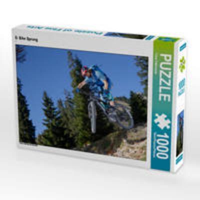 CALVENDO Puzzle E- Bike Sprung 1000 Teile Lege-Größe 64 x 48 cm Foto-Puzzle Bild von Franz Faltermaier