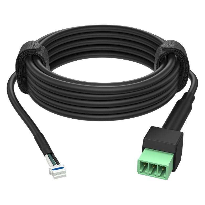 HP Poly Studio A2 Schwarzes Kabel für Tischmikrofonausgang JST auf Phoenix-Buchse 2M(6.5ft) (B42BKAA)