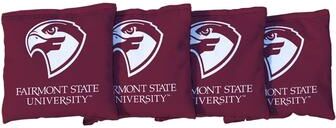 Skip's Garage Fairmont State Maroon Cornhole Bags