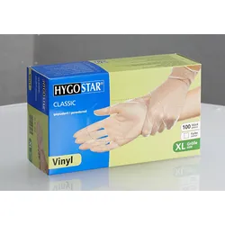 HYGOSTAR Einmalhandschuhe CLASSIC XL weiß