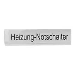 Panasonic Beschriftungsset Heizung Notschalter 90591301-DE