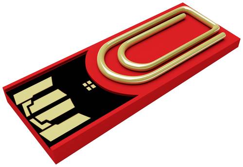 Xlyne clip/me TRUE DOCUMENT USB-Stick Bulk 8GB Rot CA08CR002 USB-A (USB 2.0)