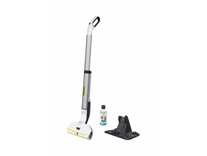 Kärcher EWM 2 Elektrischer Wischmopp – Bodenwischer/Wischmopp – weiss / silber