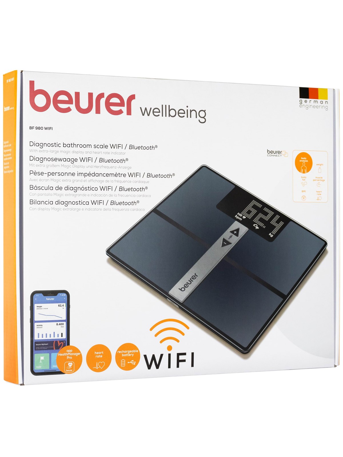 Beurer Analysewaage BF 980 WIFI - bathroom scales
