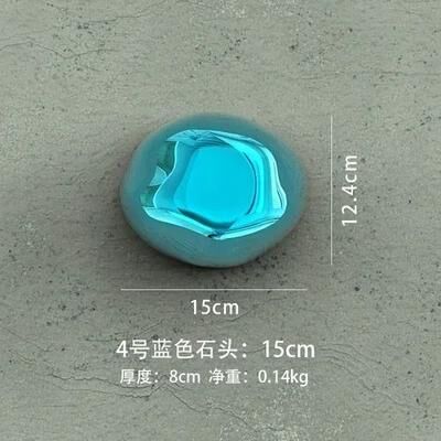 Uplift Treasures Golden 3D Simulation Stone Wall Decor blue.04