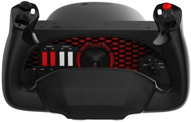 Honeycomb Alpha Flight Controls Yoke & Switch Panel