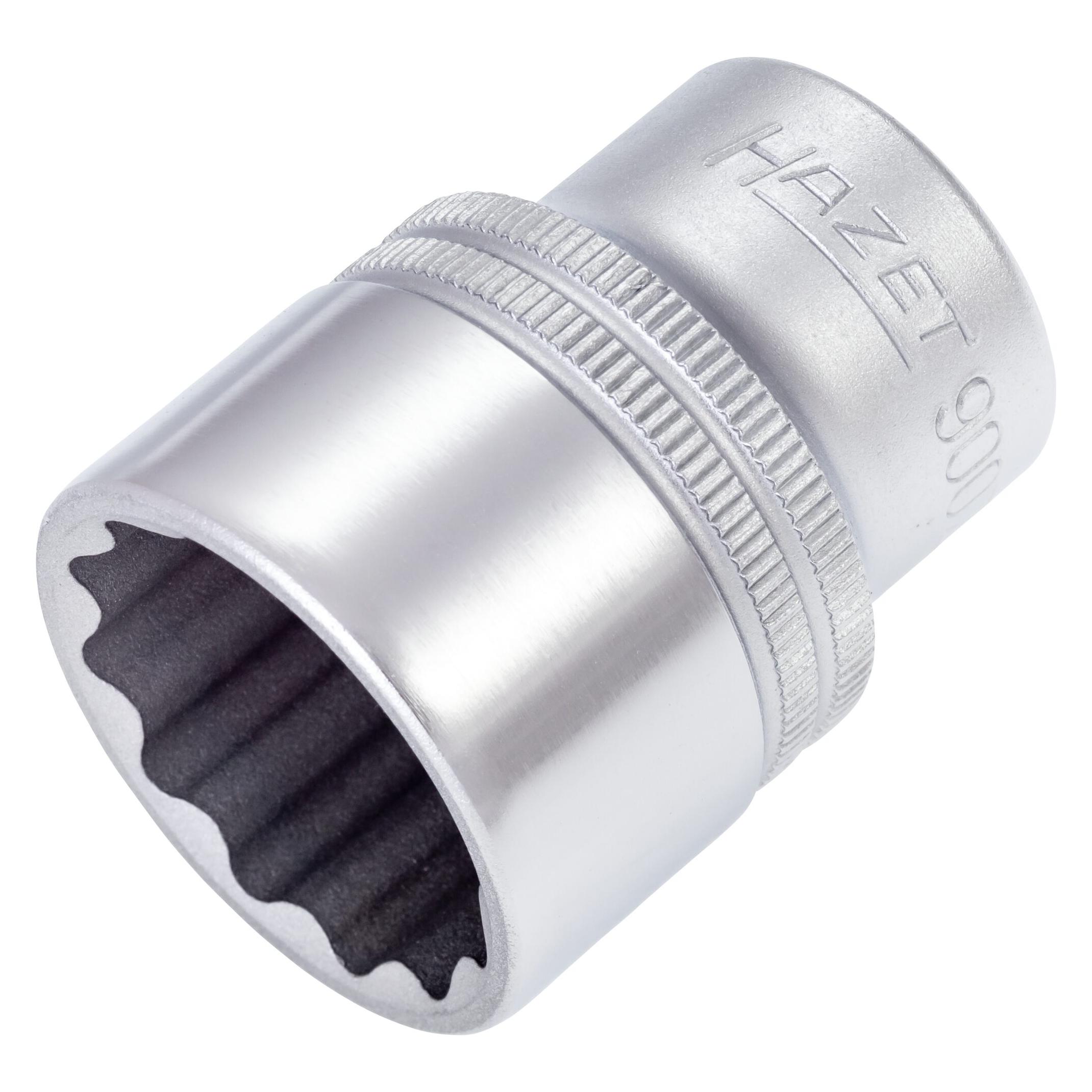 Hazet Steckschlüsseleinsatz Doppelsechskant 900Z-25 Vierkant12,5 mm (1/2 Zoll) Aussen Doppel-S... (25 mm) (900Z-25)