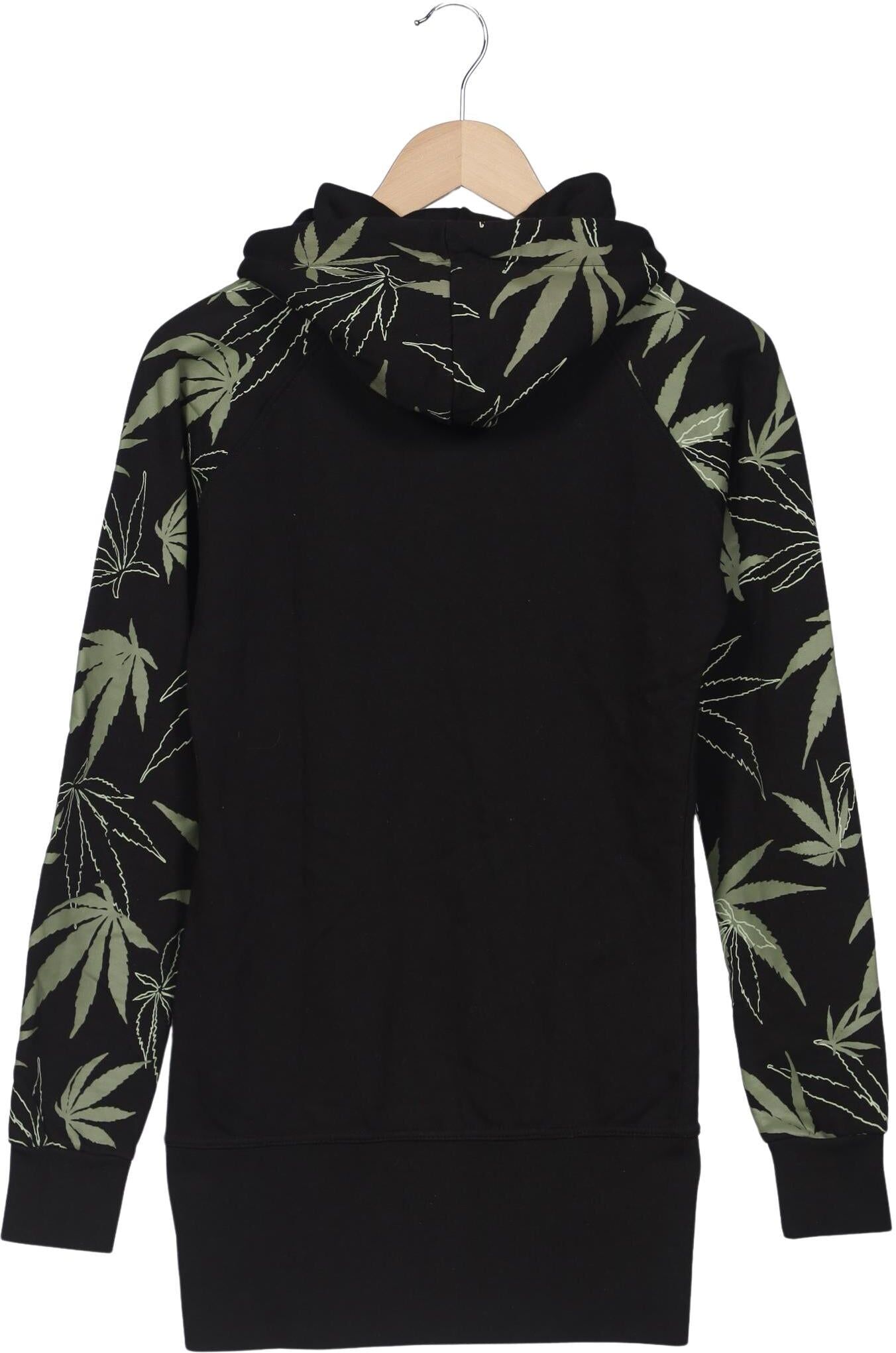 Dangerous Dngrs Damen Kapuzenpullover, Schwarz, Gr. XS, Baumwolle / Synthetik - Second Hand