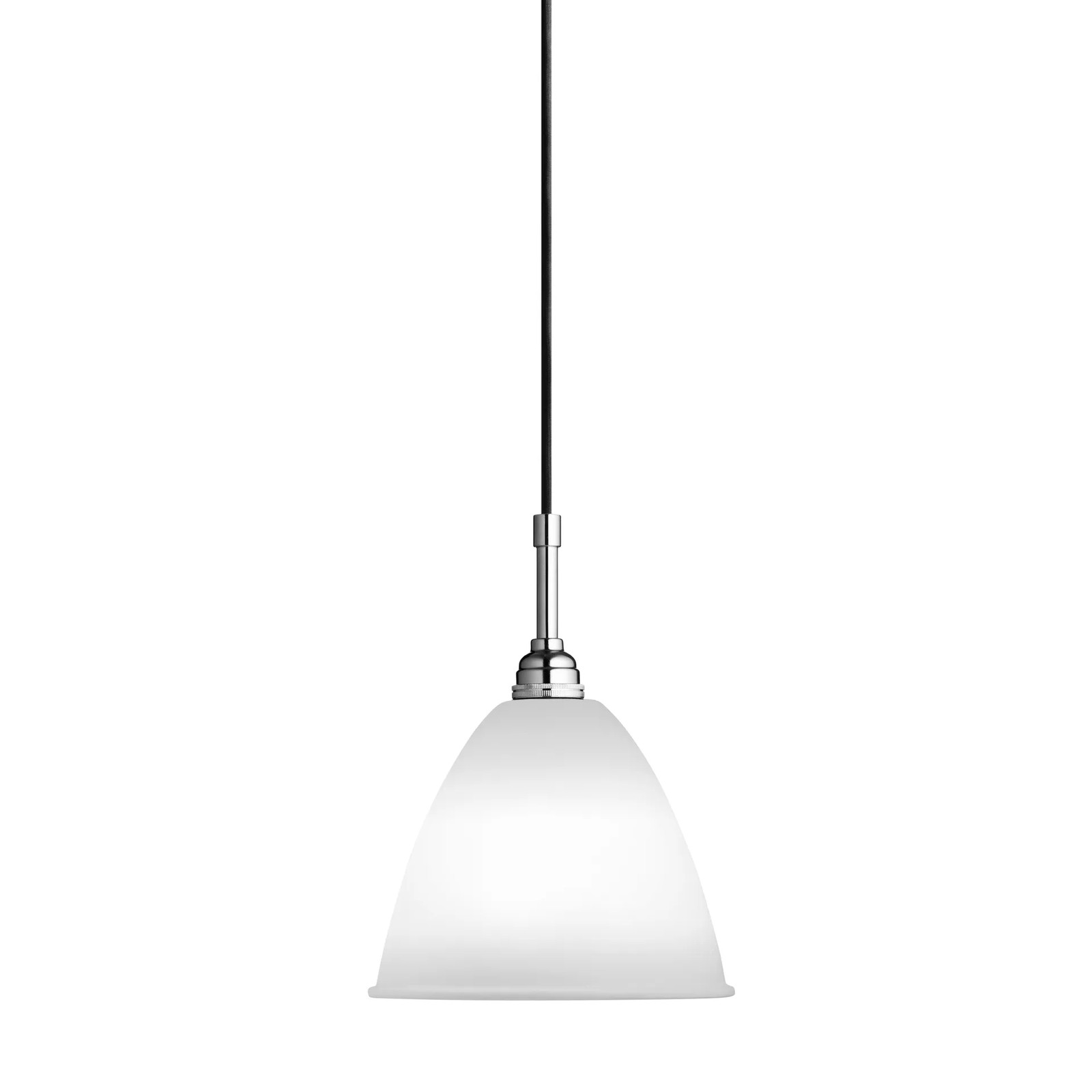 GUBI Bestlite BL9S hanglamp beenderporselein-chroom