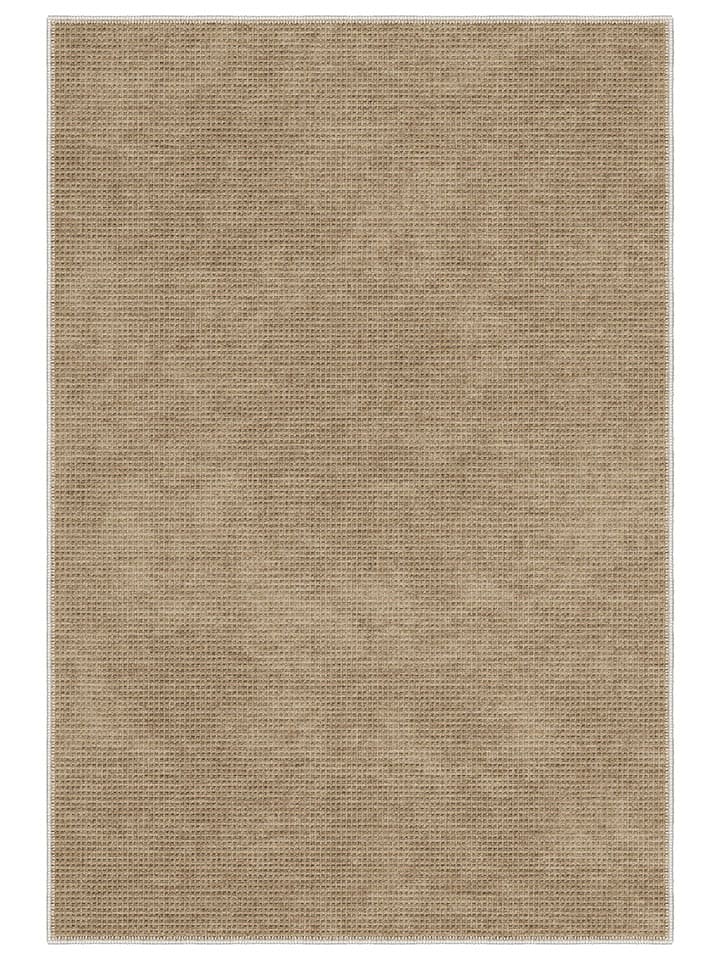 BELLA MAISON Kurzflor-Teppich ''Stella'' in Hellbraun - 120x180 cm